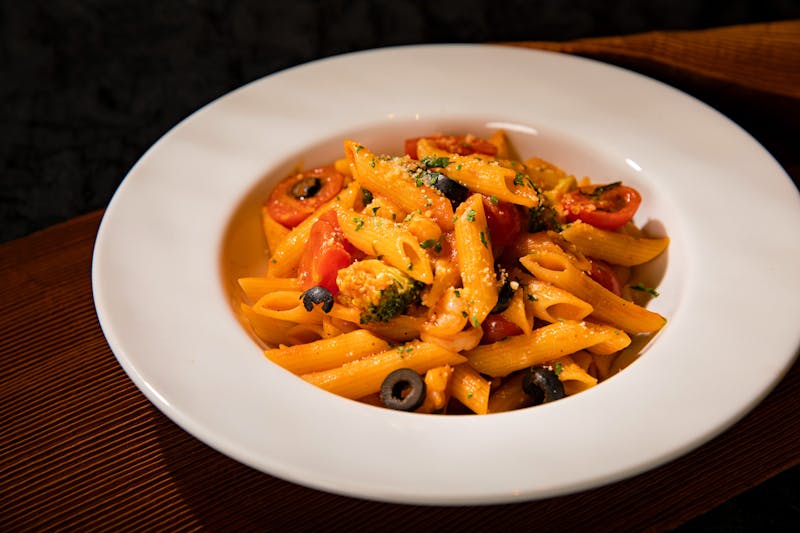 Penne Arrabbiata spicy pasta