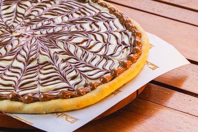 Nutella Dessert Pizza